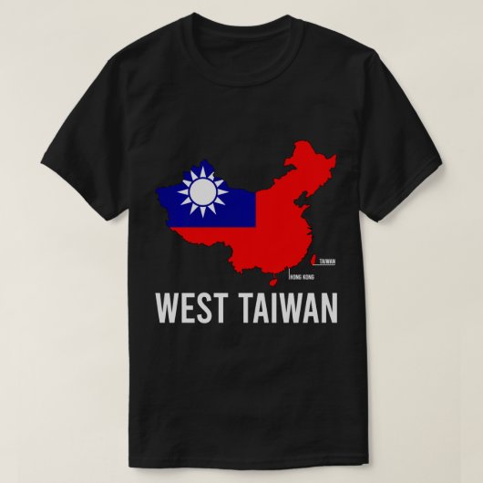 West Taiwan Shirt West Taiwan West Taiwan West Tai (Design voorkant)