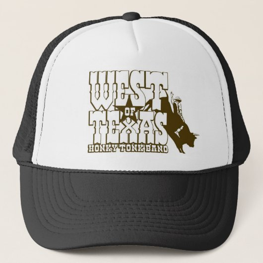 West-Texas Bull Rider Trucker Pet (Voorkant)