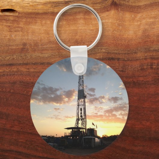 West Texas Drilling Rig Sleutelhanger (Voorkant)