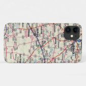 West Texas Map Case-Mate iPhone Case (Achterkant (horizontaal))