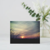 West Texas sunrise Briefkaart (Staand voorkant)