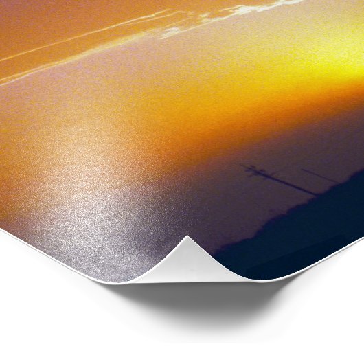 West Texas Sunset #2 Foto Afdruk (Hoek)