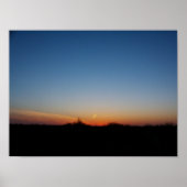 West Texas Sunset Poster (Voorkant)