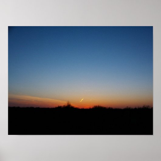West Texas Sunset Poster (Voorkant)