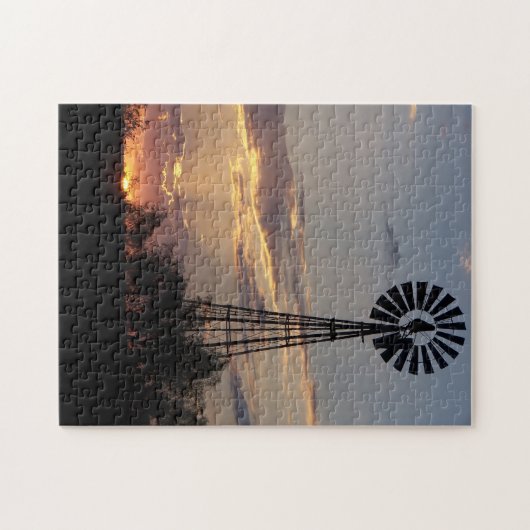 West Texas Windmill Legpuzzel (Horizontaal)