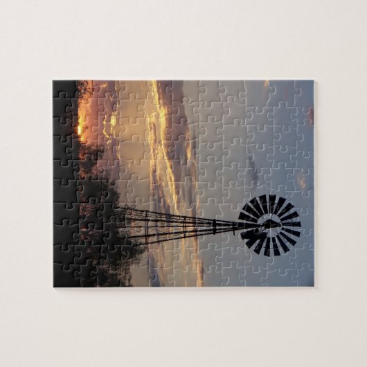 West Texas Windmill Legpuzzel (Horizontaal)