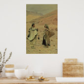 West-Tibetanen, 1875 Poster (Keuken)