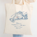 West Tisbury MA Huwelijksgunst Welkom Tote Bag<br><div class="desc">Verras uw gasten met deze elegante marineblauwe Martha's Vineyard-canvas tas met een huwelijksthema. Perfect voor een West Tisbury-feest, het is ideaal voor het houden van doordachte gunsten, snacks en weekendbenodigdheden. Of uw bruiloft nu plaatsvindt in The Lambert's Cove Inn, Allen Boerderij of The Grange Hall, dit tas voegt een stijlvolle...</div>