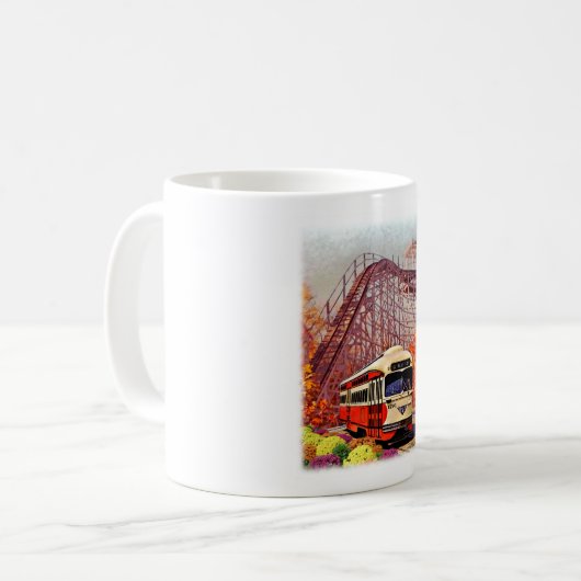 West Uitzicht Park Coffee Mok (Voorkant links)