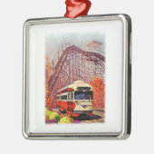 West Uitzicht Park kerstversiering Metalen Ornament (Links)