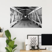 West-Uniebrug Poster (Thuiskantoor)