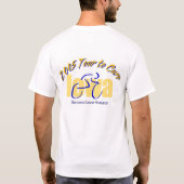 West Union 2005 Tour to Cure T-shirt (Achterkant)