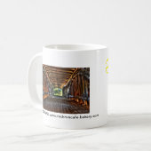 West Union Covered Bridge Coffee Mok (Voorkant links)