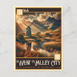 West Valley City, Utah | Briefkaart