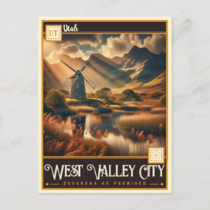 West Valley City, Utah Briefkaart