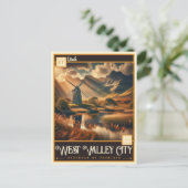 West Valley City, Utah | Briefkaart (Staand voorkant)