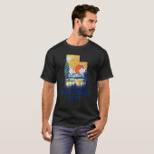 West Valley City Utah Natuur State Pride Mountains T-shirt (Voorkant volledig)