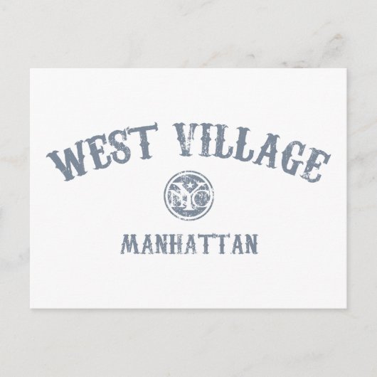 West Village Briefkaart (Voorkant)