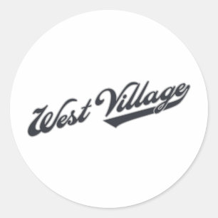 West Village Ronde Sticker