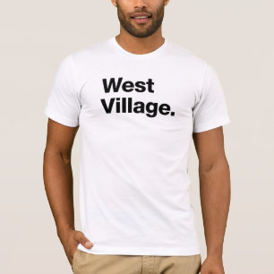 West Village (zwart) T-shirt