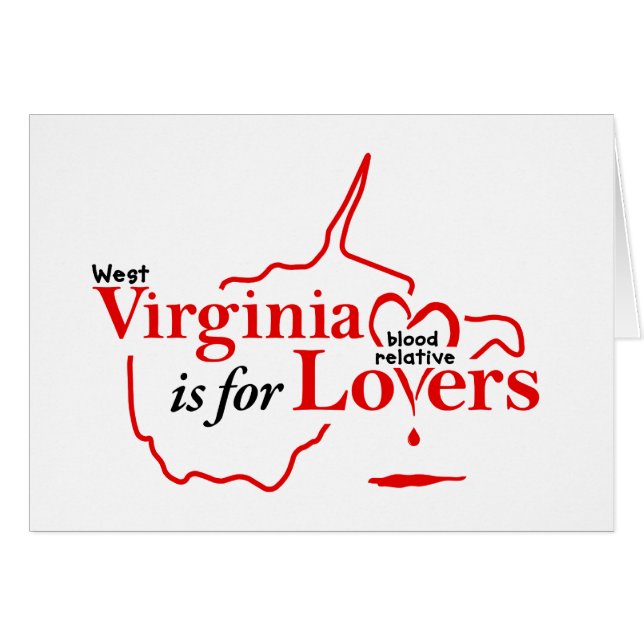 West Virginia (Voorkant Horizontaal)