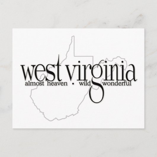 West Virginia_AHWW-lite Briefkaart (Voorkant)