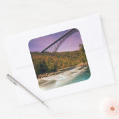 West Virginia, Babcock State Park Vierkante Sticker (Envelop)