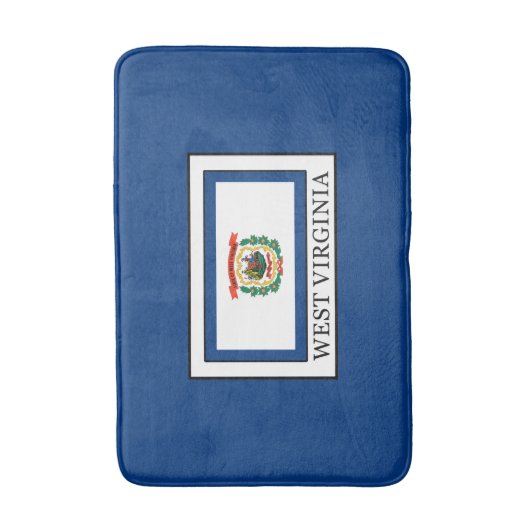 West Virginia Badmat (Voorkant Verticaal)