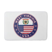 West Virginia Badmat (Voorkant)