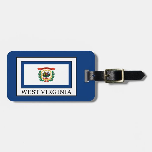 West Virginia Bagagelabel (Voorkant horizontaal)