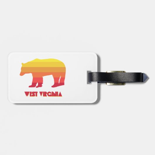 West Virginia Beer Bagagelabel (Achterkant horizontaal)