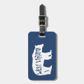 West Virginia Beer Bagagelabel (Voorkant verticaal)