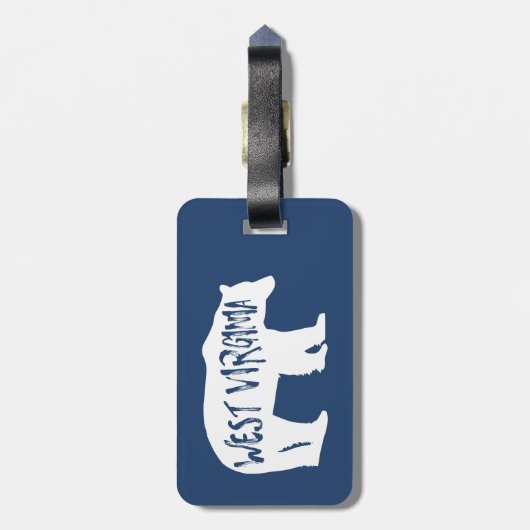 West Virginia Beer Bagagelabel (Achterkant verticaal)