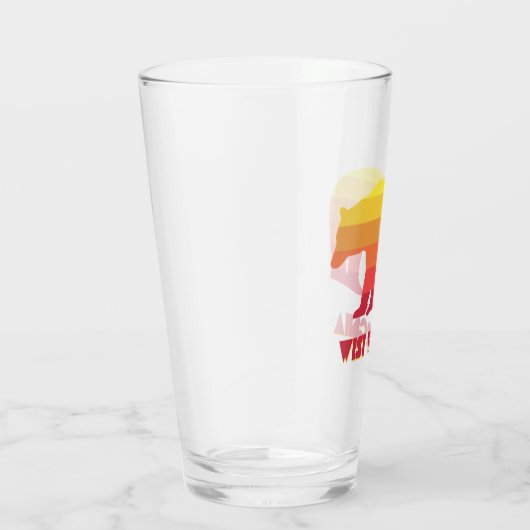 West Virginia Beer Glas (Rechts)