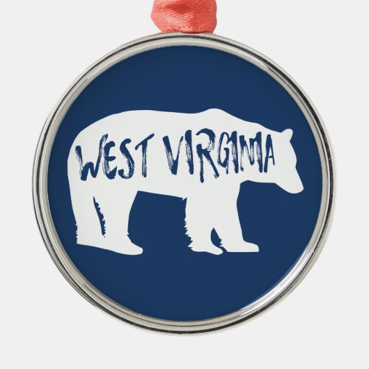 West Virginia Beer Metalen Ornament (Voorkant)