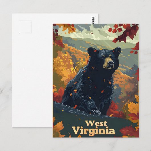 West Virginia Black Beer Briefkaart (Voorkant / Achterkant)