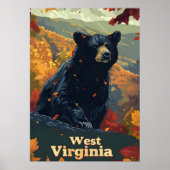 West Virginia Black Beer Poster (Voorkant)
