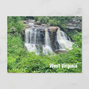 West Virginia - Blackwater Herfsten briefkaart