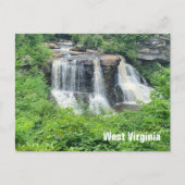 West Virginia - Blackwater Herfsten briefkaart (Voorkant)