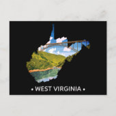 West Virginia Briefkaart (Voorkant)