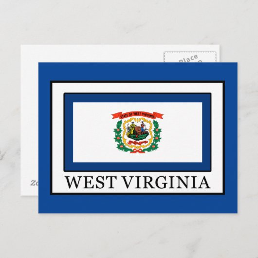 West Virginia Briefkaart (Voorkant / Achterkant)