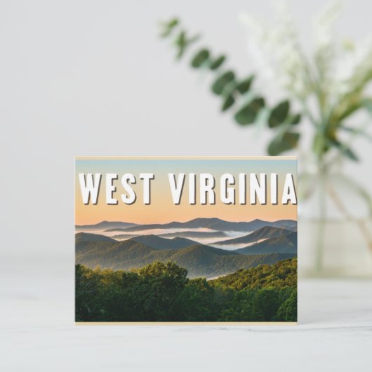 West Virginia Briefkaart (Staand voorkant)