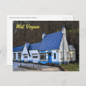 West Virginia Briefkaart (Voorkant / Achterkant)