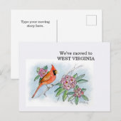 West Virginia Briefkaart (Voorkant / Achterkant)
