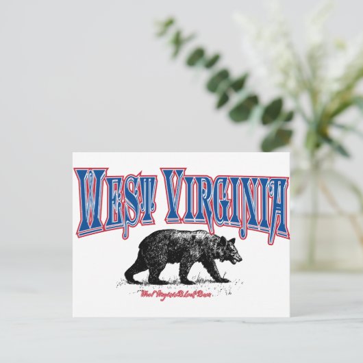 West Virginia Briefkaart (Staand voorkant)
