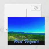 west virginia briefkaart (Voorkant / Achterkant)