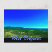 west virginia briefkaart (Voorkant)