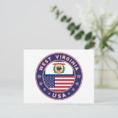 West Virginia Briefkaart (Staand voorkant)