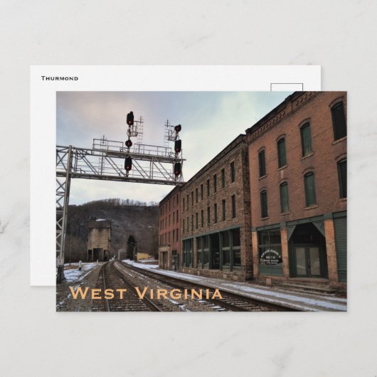 West Virginia Briefkaart (Voorkant / Achterkant)