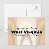 West Virginia Briefkaart (Voorkant / Achterkant)